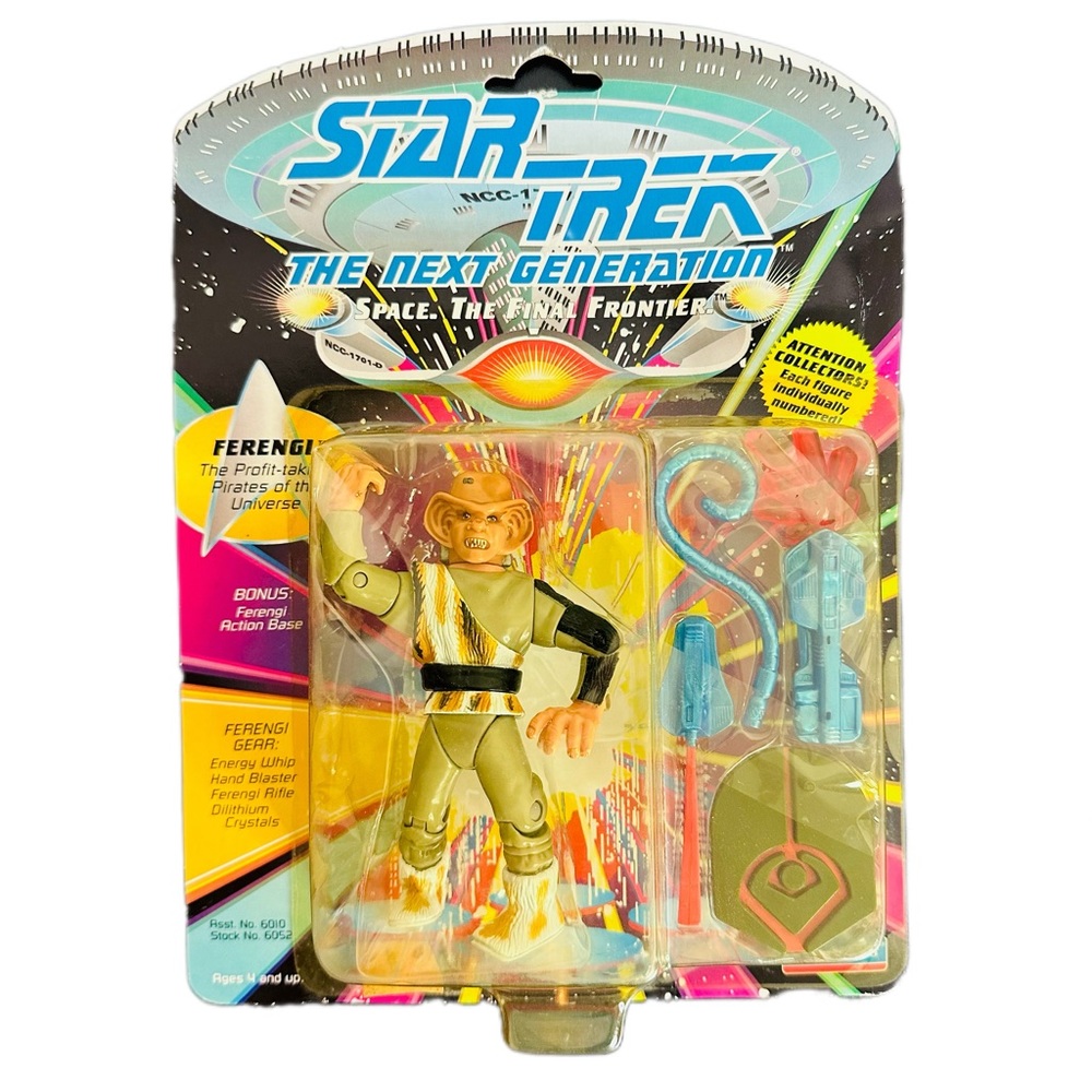 Star Trek The Next Generation FERENGI Profit-taking Pirate 1992 Playmates NEW
